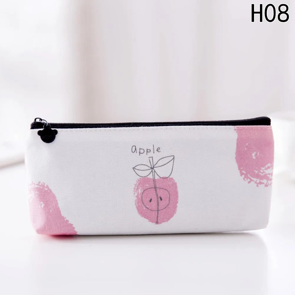 TTLIFE 1 шт./продажа чехол для карандашей с белыми фруктами блестящие пеналы из