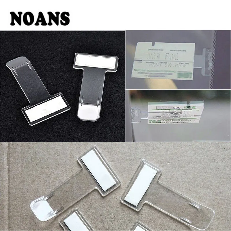 Прозрачная наклейка на окно лобового стекла автомобиля зажим для карточек Nissan