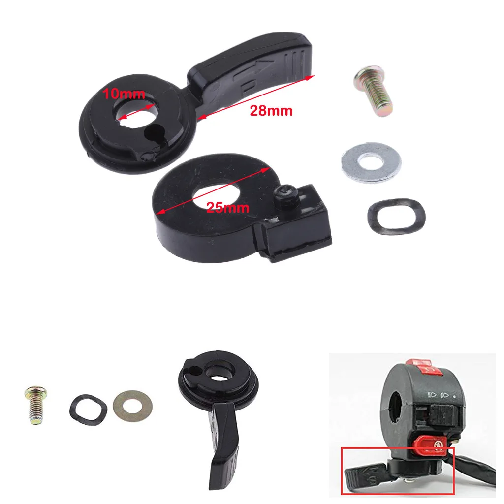 

Handlebar Switch Parts Thumb Choke Lever Assembly for 110cc / 125cc/ 150cc