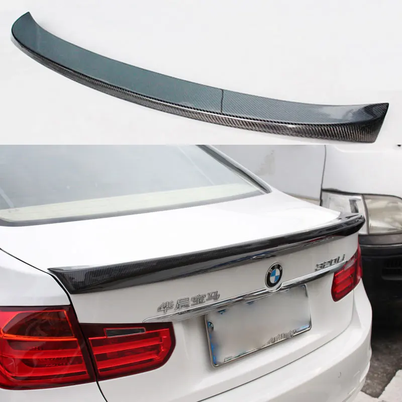 

2015 ~ 2016 AC Стиль углеродное волокно задний багажник спойлер крыло для BMW F30 F80 M3