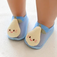 bobora baby toddler newborn infant stripes anti slip non skid socks no show crew boat cotton slipper sock