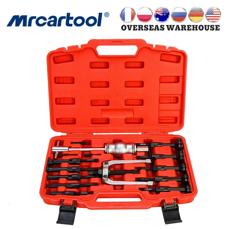 MR CARTOOL 16 шт. съемник подшипника внутренняя разборка жалюзи отверстие горка