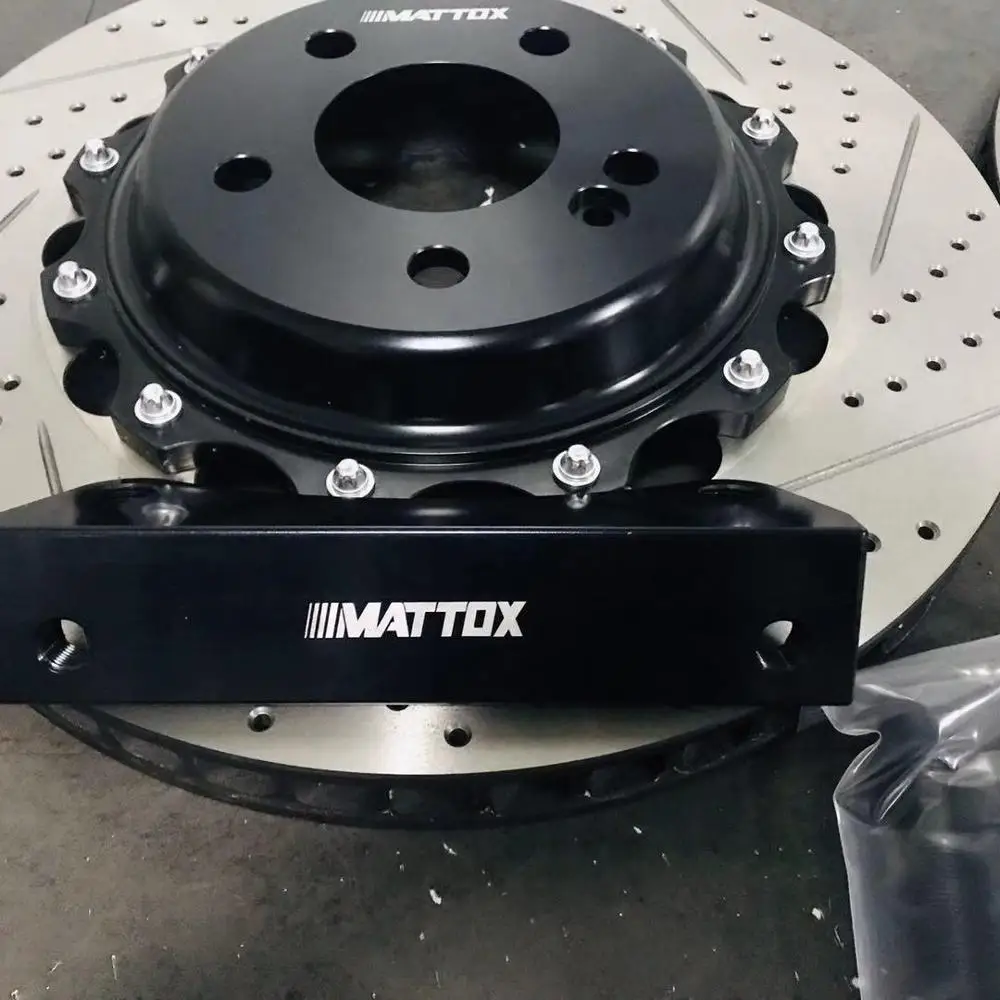 Комплект тормозов Mattox тормозной ротор 330-28 мм 4-горшковый поршневой суппорт для