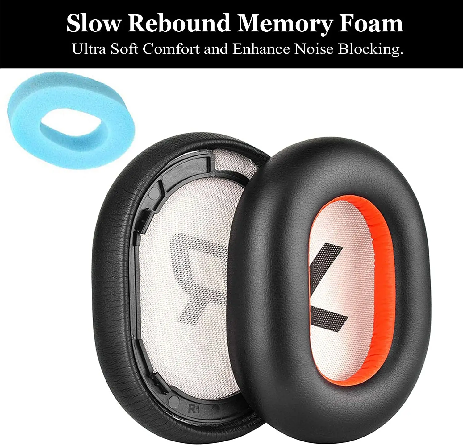 

BackBeat PRO 2 Earpads Replacement Ear Cushion Pad Cover Muffs Repair Parts Compatible with Plantronics BackBeat Pro 2 Wireless