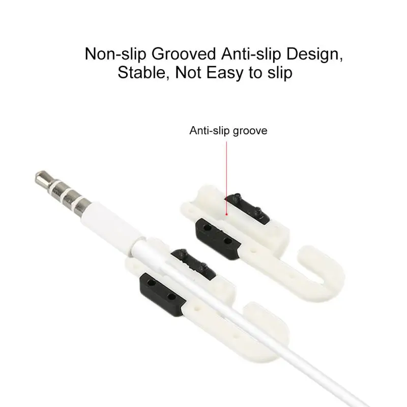 

1PC USB Data Cable Protector Cute Silicone Pure Element Cable Protector Earphone Winder USB Data Cable Protection Accessories