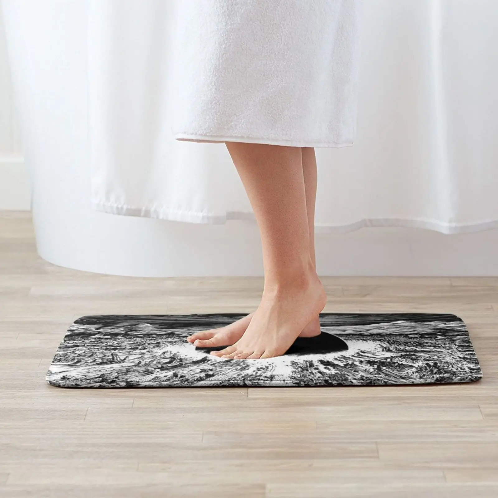 Взрывобезопасный коврик для входной двери Akira ванной аниме Городской Ночной