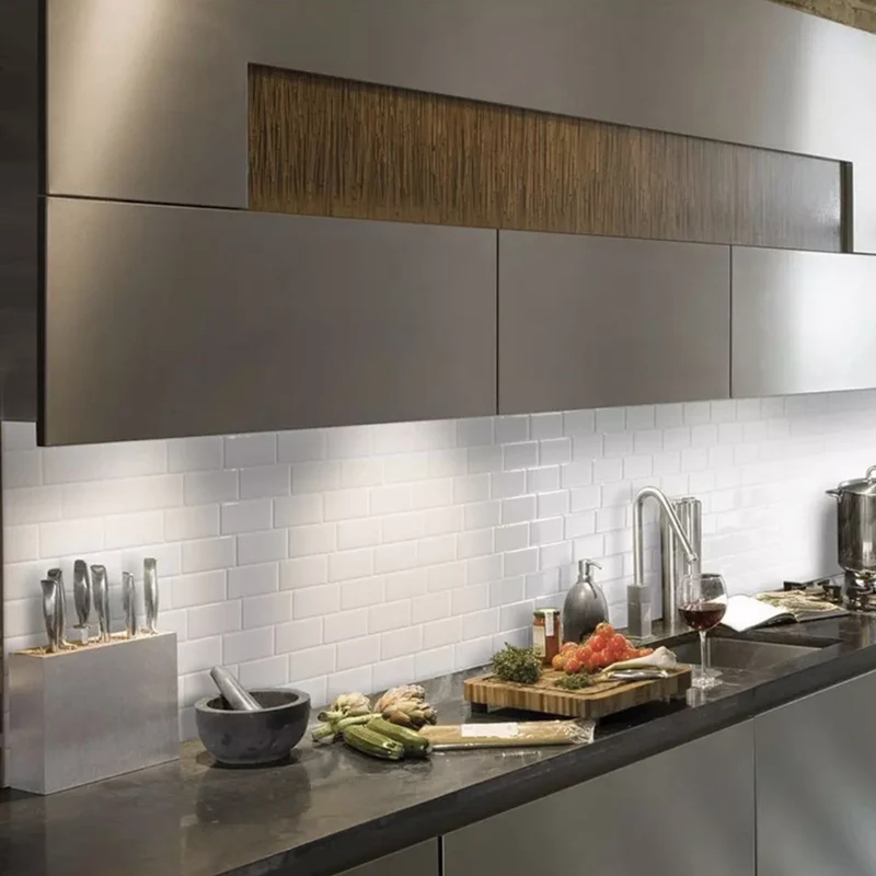 10pcs subway tiles peel and stick backsplash removable self adhesive wall sticker vinyl bathroom kitchen home decor diy free global shipping