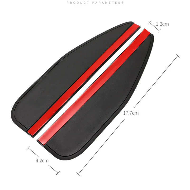 2 шт. силиконовые лезвия для автомобильного зеркала заднего вида | Автомобили и