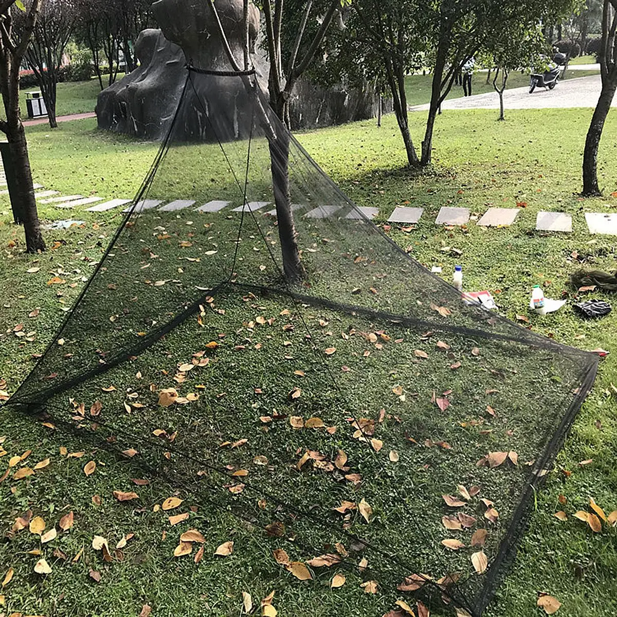 Сетчатая шторка от комаров портативная насекомых мгновенная кровать сетчатый