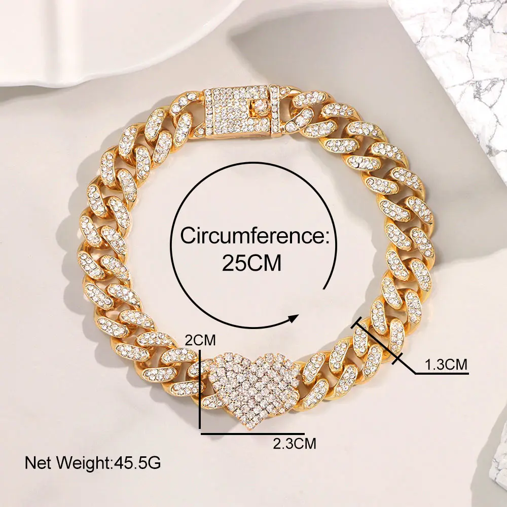 Анклет с кристаллами в форме сердца для женщин и мужчин ювелирные украшения ног