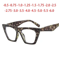 women glasses myopia black cat eye big frame shortsight prescription eyewear 1 0 1 5 2 0 2 5 3 0 3 5 4 0 6 0