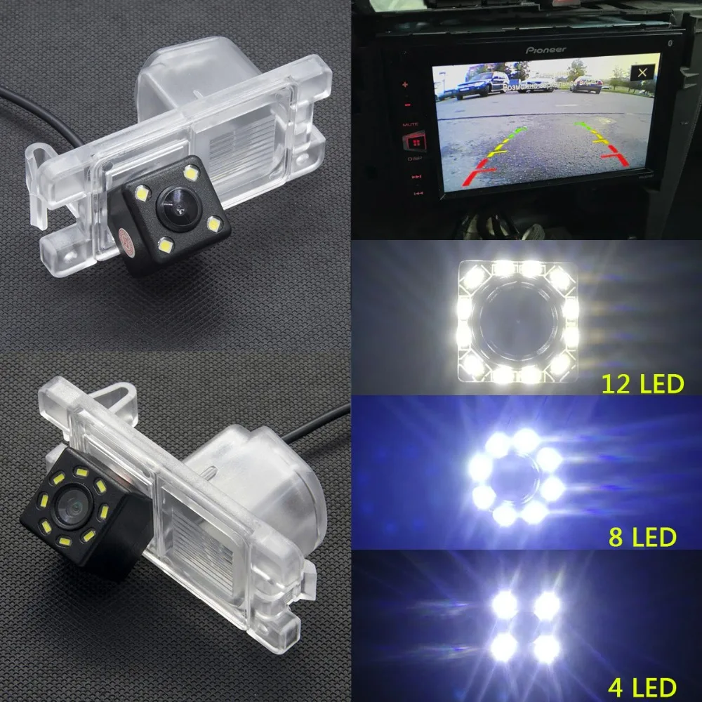HD Dynamic Trajectory Tracks Rear View Reverse Camera for Mitsubishi Pajero America version Car Parking Backup Monitor Wireless |