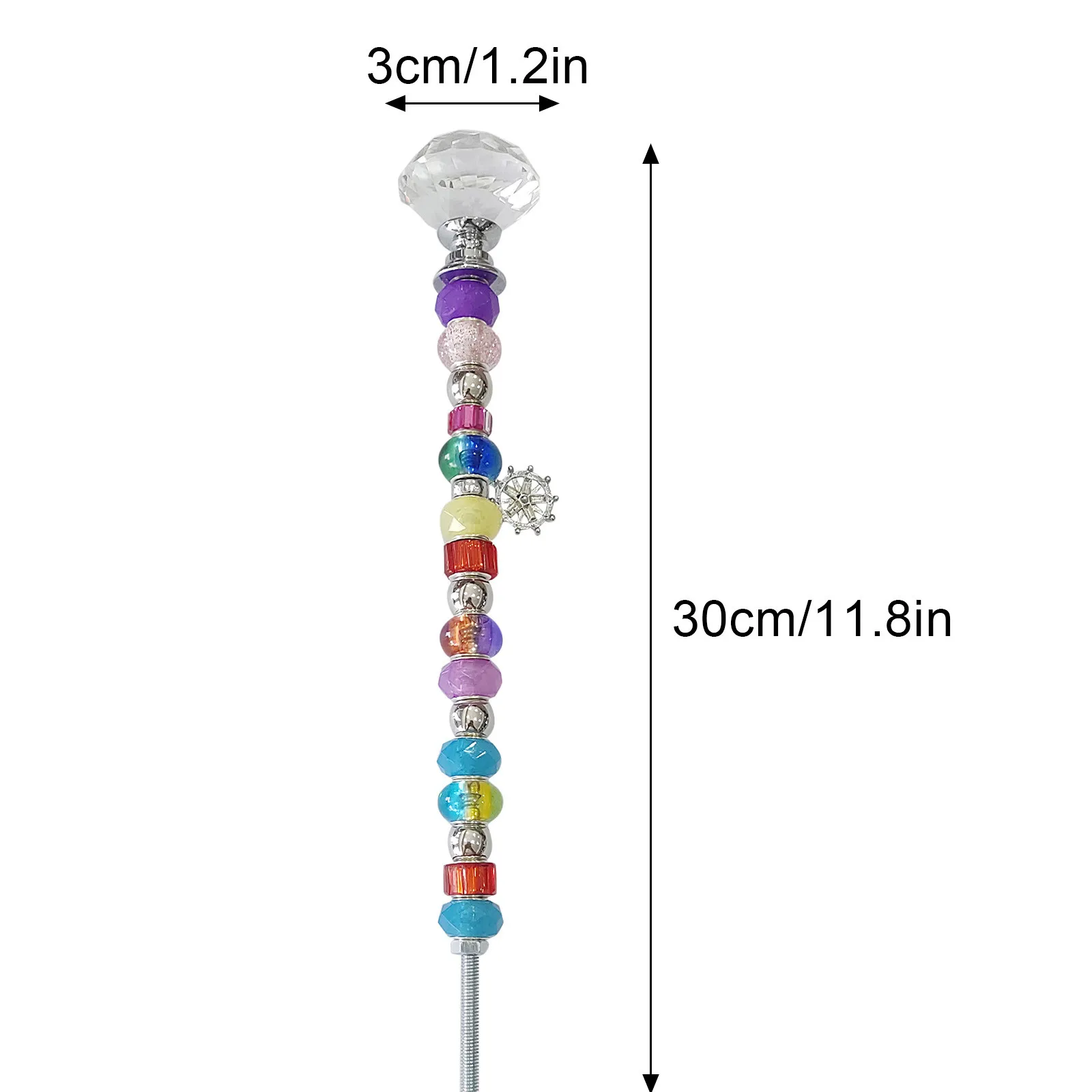 

Interior And Exterior Decoration Of Beaded Dream Garden Stake By Hand
