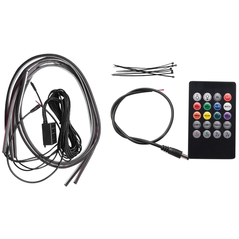 Яркая автомобильная светодиодная лента неоновая Автомобильная Нижняя подсветка