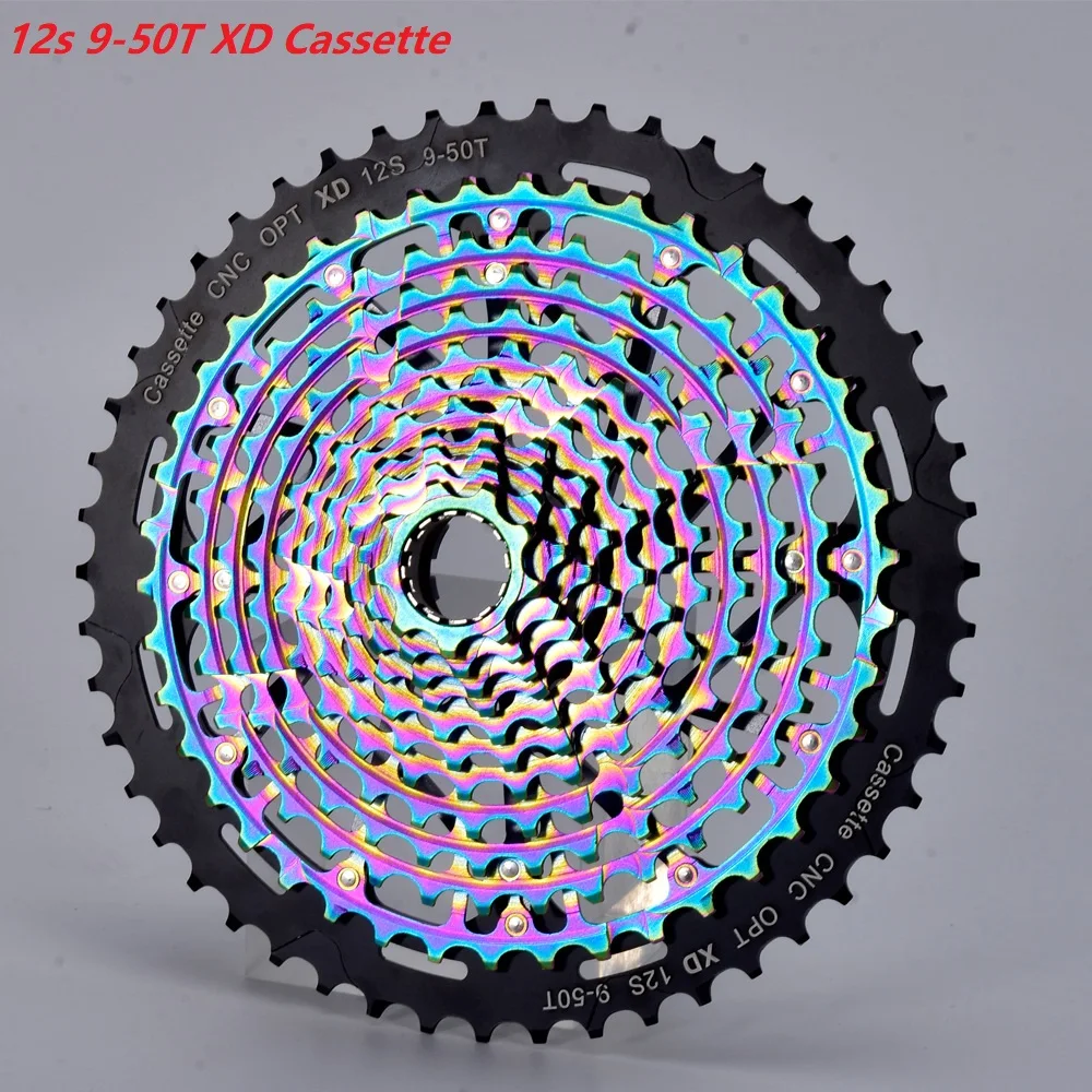 MTB Ultimate Rainbow XD кассета 11 скоростей 9-50 т маховик горный велосипед 12 Скоростей
