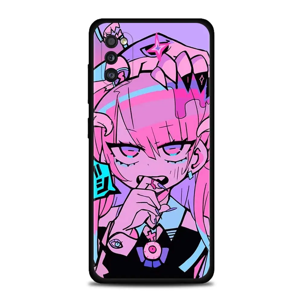 

Smartphone Coque For Samsung A80 A70 A70s A60 A50s A90 A50 A40 A30s A30 A20s A20e A20 A10s CasoHentai Harajuku Anime Girl