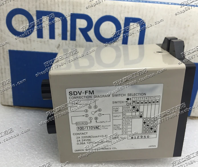 

SDV-FM2 SDV-FM6 SDV-FM7 Omron/OMRON voltage sensor