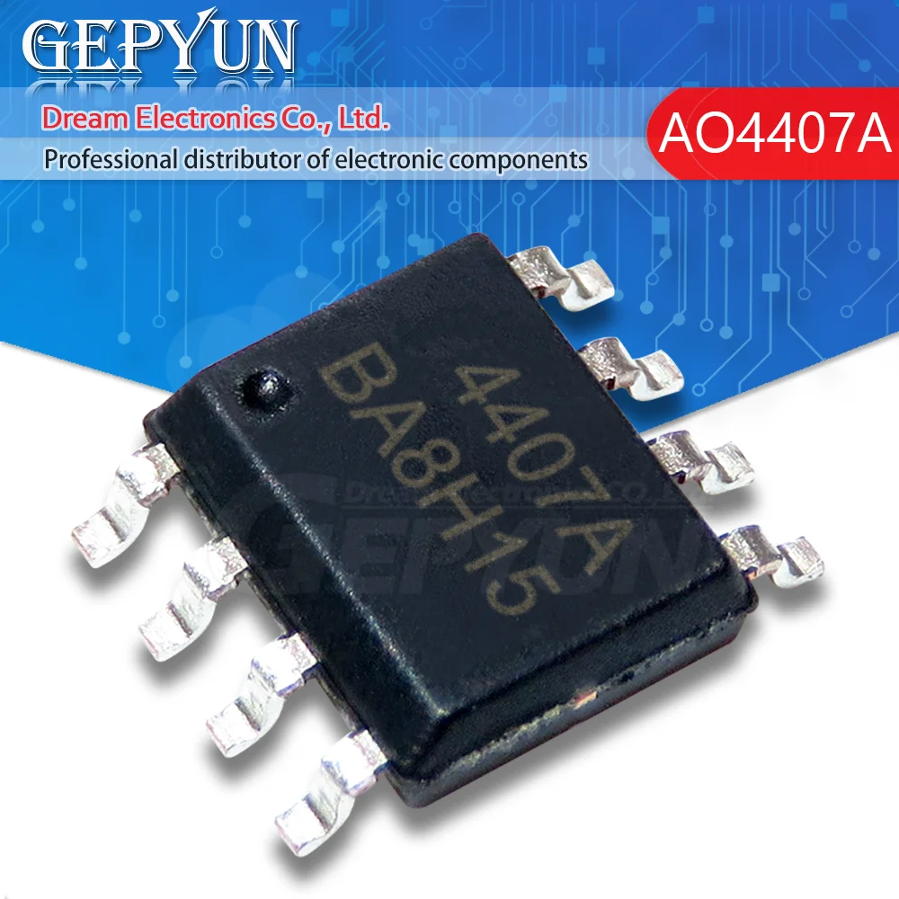 10 шт., транзисторы для полевых эффектов AO4407A SOP-8 AO4354 AO4406 AO4409 AO4423 AO4433 AO4435 AO4441 AO4447A AO4456 SOP