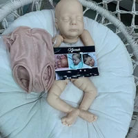 17inch reborn doll kit nevaeh newborn baby doll kit soft touch unpainted doll parts accessories diy toy bonecas reborn