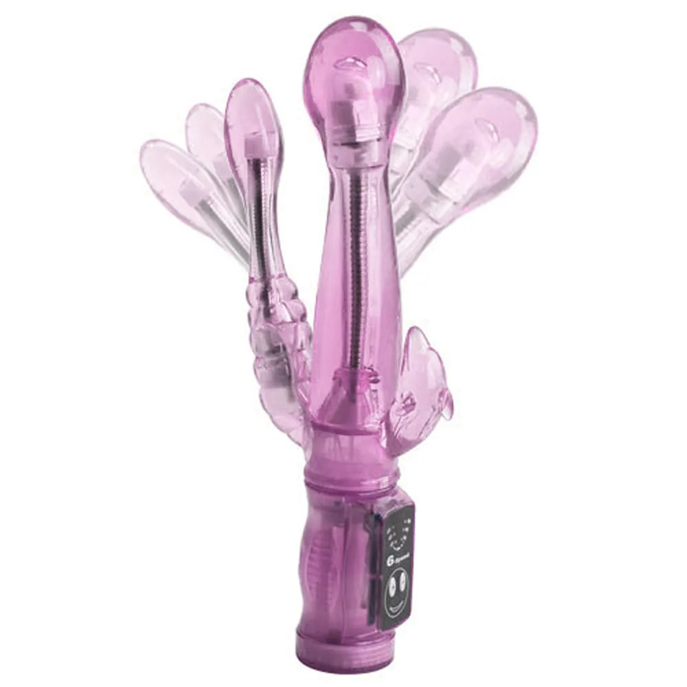 Вибратор кролик для точки G Женский силиконовый Стимулятор клитора вибратор с