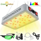 лампа для растений Крытый расти светильник 2000W 3500K белый 660nm красные светодиоды полный спектр Фито лампа двойной переключатель для цветения и Вег Sunlike лампа для выращивания
