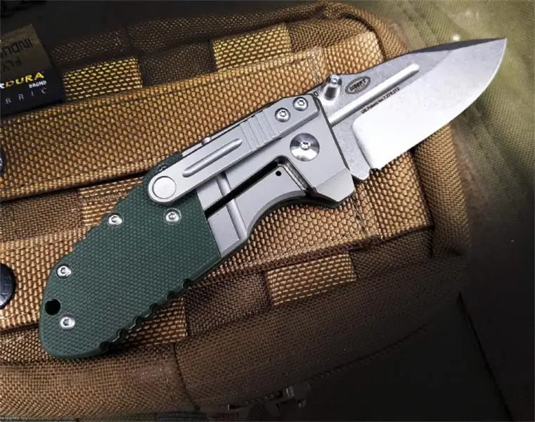 Mini Benchmade 755 Folding Knife M390 Blade Titanium Alloy G10 Handle Self Defense Safety Pocket Knives EDC Tool enlarge