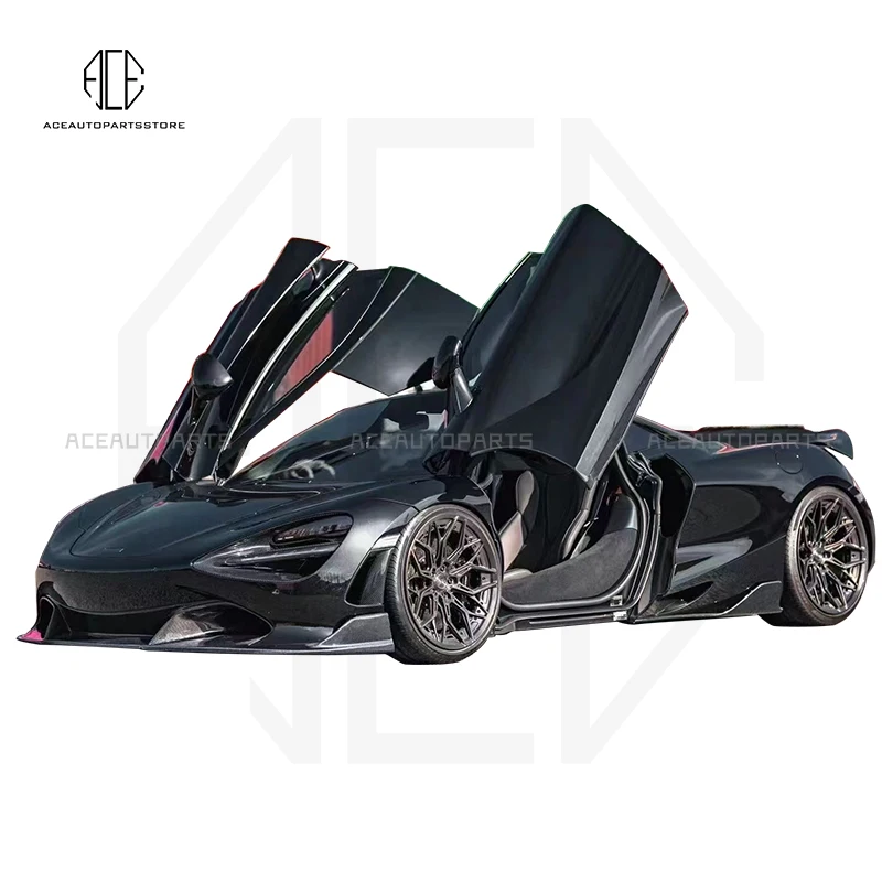 Передний спойлер из настоящего углеродного волокна для Mclaren 720S передняя губа