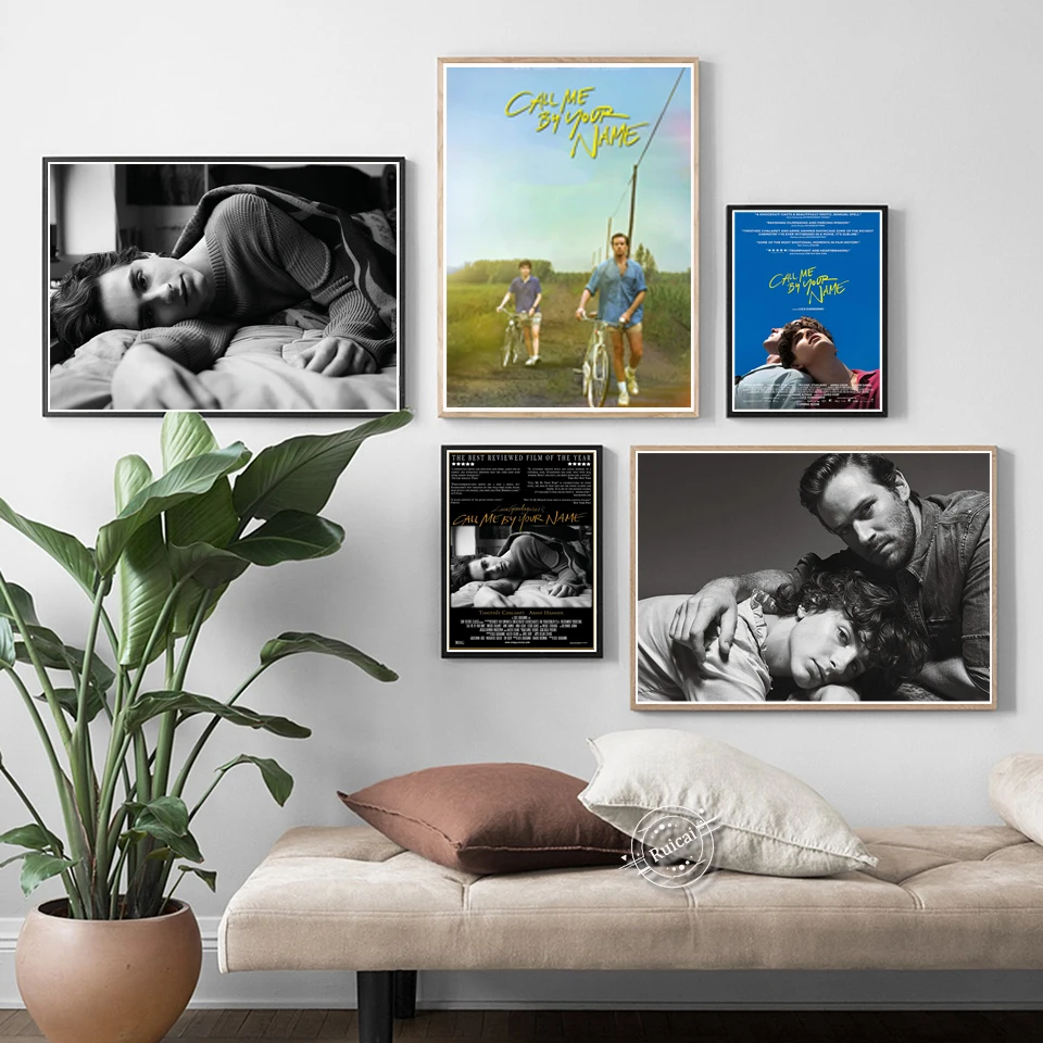 

Call Me by Your Name Movie Poster Canvas Art Prints Wall Pictures For Living Room Decor Painting Gift
