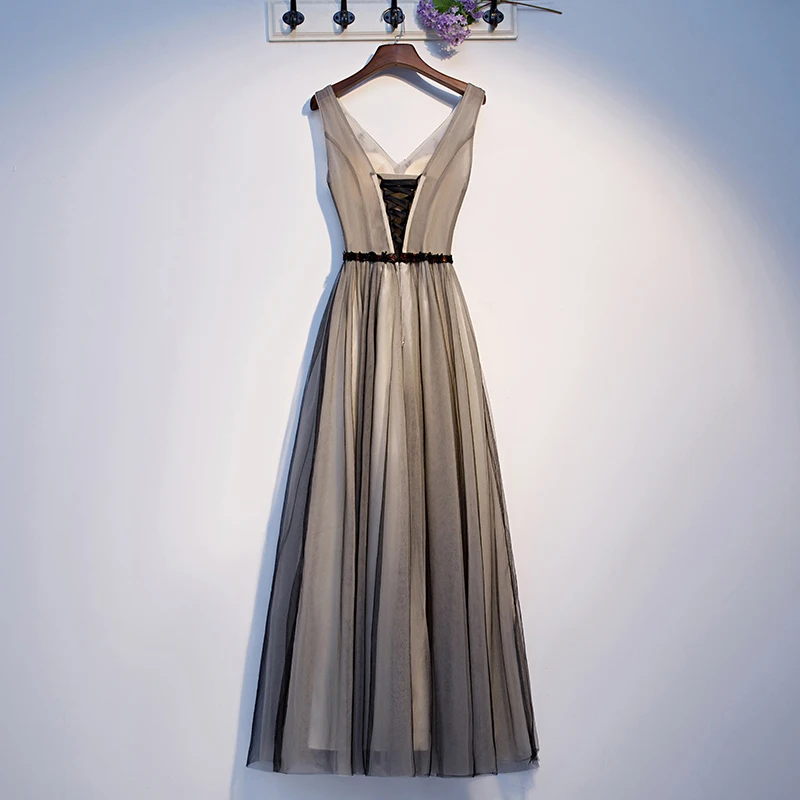 Элегантное Вечернее Платье С v-образным вырезом платье из тюля с цветами вечерние