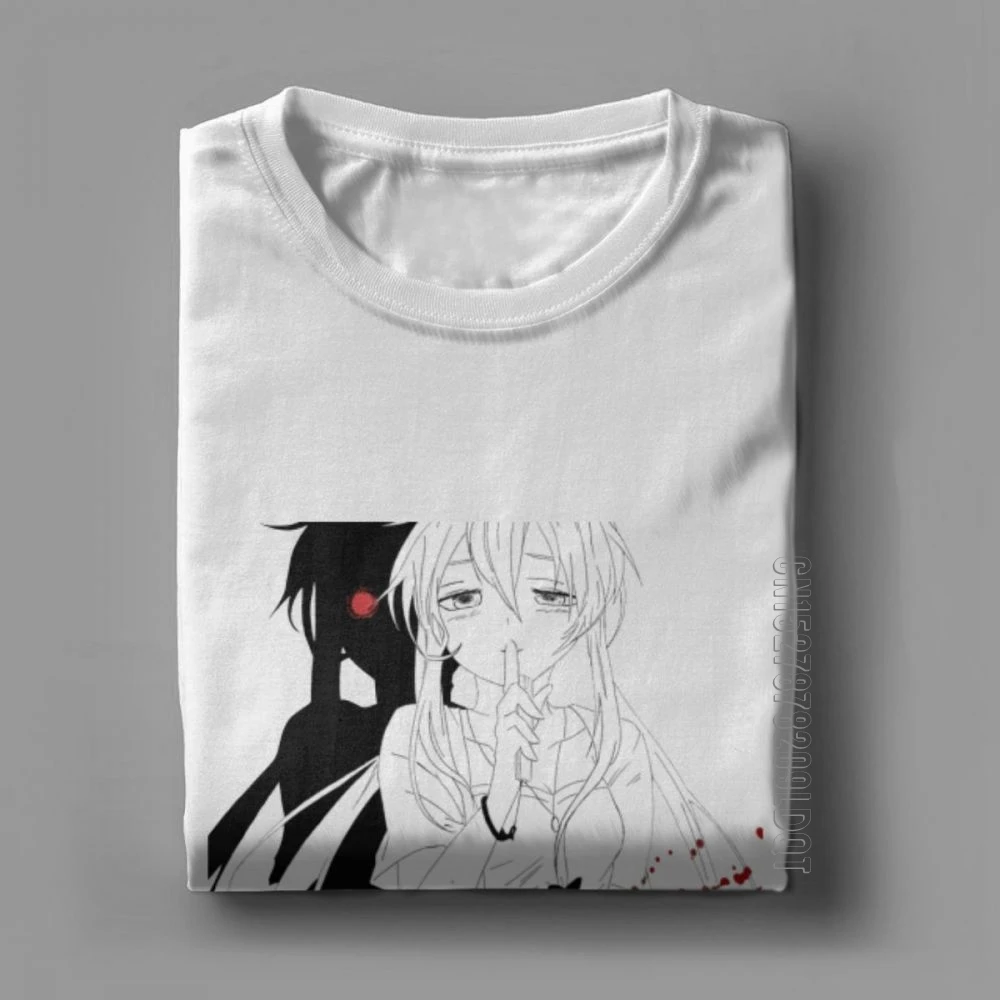 Мужская футболка Yuno Gasai с изображением брызг крови будущего молочного японского