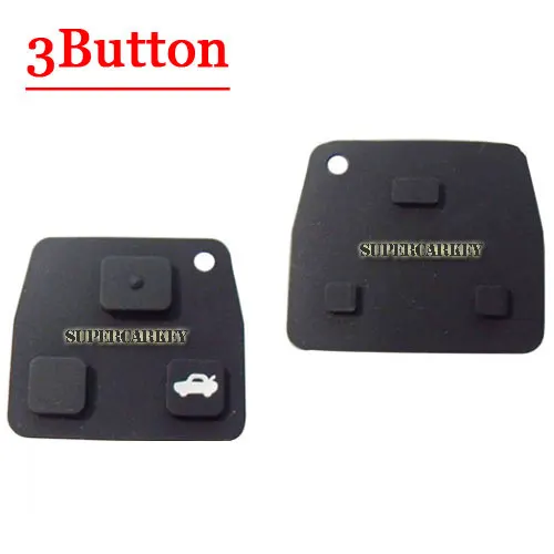 Бесплатная доставка 1 шт. резиновая прокладка с 3 кнопками для пульта