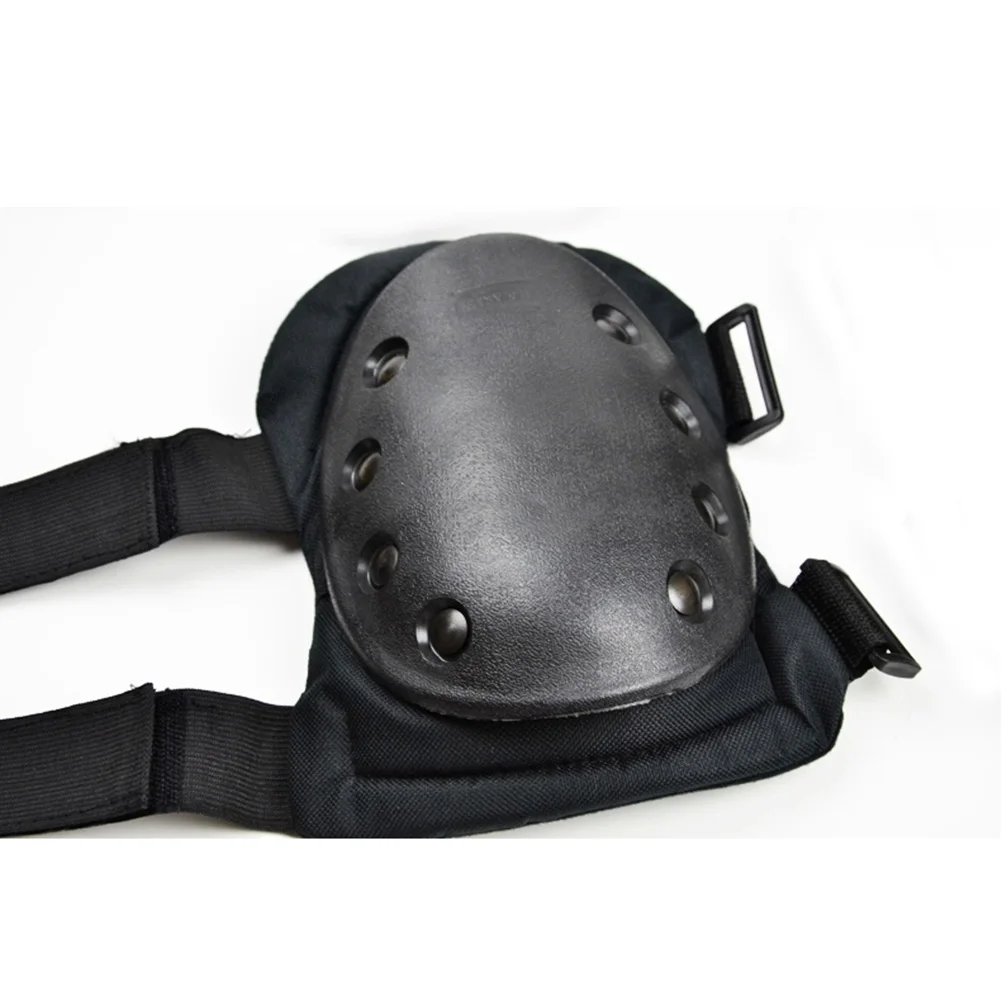 

Outdoor Military Knee and Elbow Protective Pads Cycling Skate Knee Pad (Black)