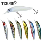 Приманка для рыбной ловли TEKNIK в виде гольяна 63 мм5g 77 мм8,4 г, искусственные японские профессиональные жесткие приманки, снасти для зимней Глубоководной Рыбалки