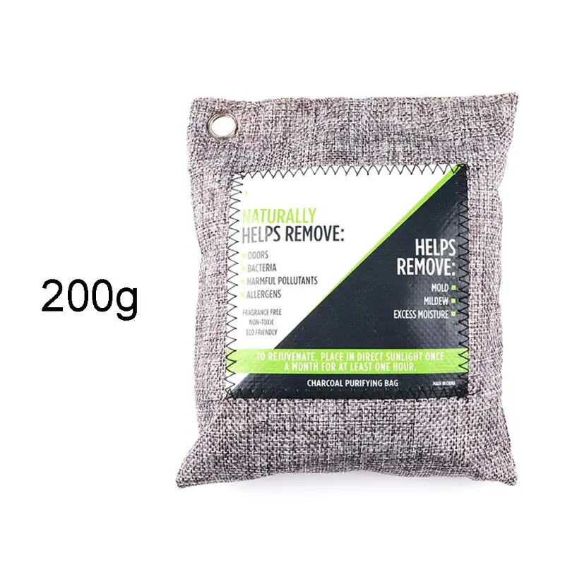 Дышащий зеленый бамбуковый уголь для устранения запаха | Дом и сад