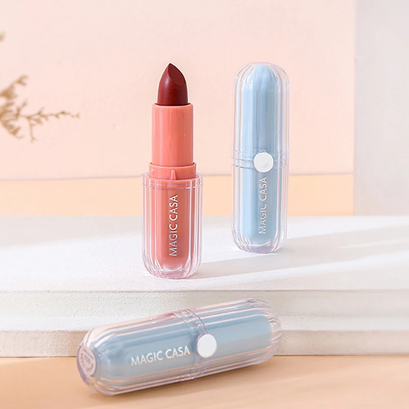 

Women Moisturizing Lipstick Fantasy Small Fresh Lipstick Velvet Fog Surface Matte Style Waterproof Natural Color Lipstick