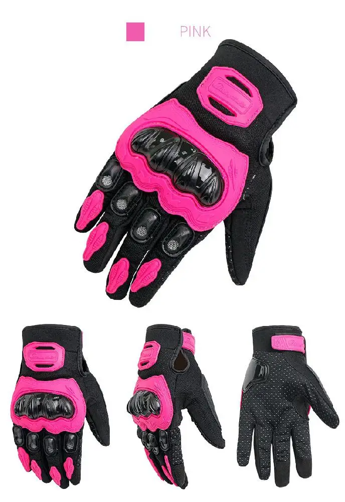 HiMISS унисекс мотоциклетные перчатки летние дышащие для езды защитное снаряжение