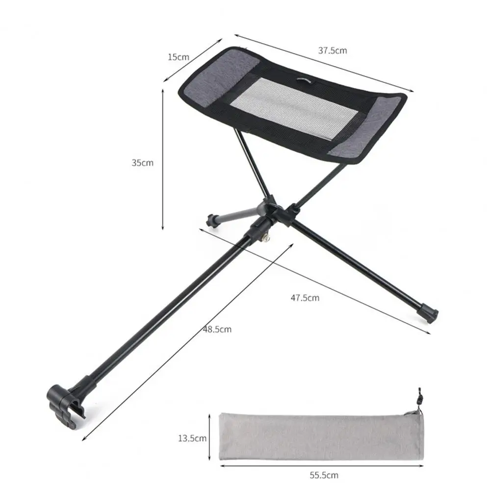 1 шт. уличный портативный складной подножка Расширенный стул для ног отдыха