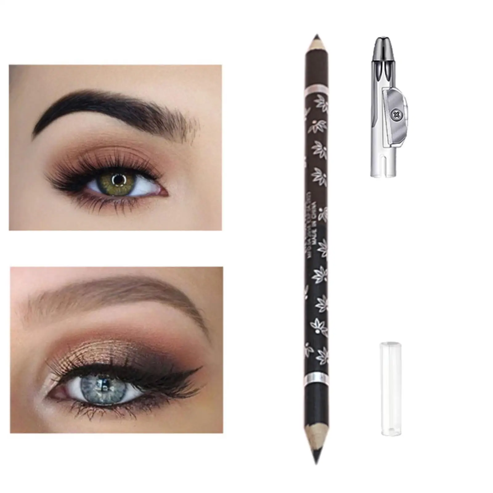 

Double Head Eyebrow Pencil Beauty Kits Tools for Home Travel Eyebrow Shaping
