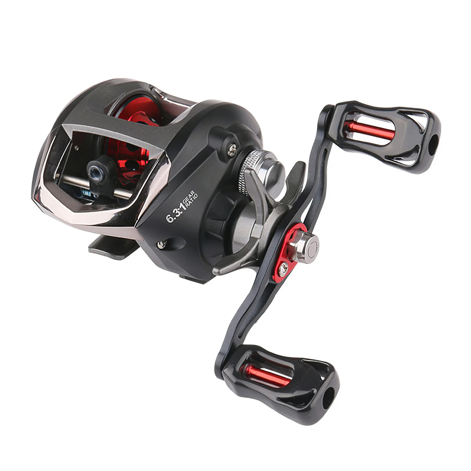 

Высокоскоростная Рыболовная катушка для заброса приманки с шарикоподшипником GT 6,3: 1 Катушка Для заброса приманки катушки с тормозной систе...