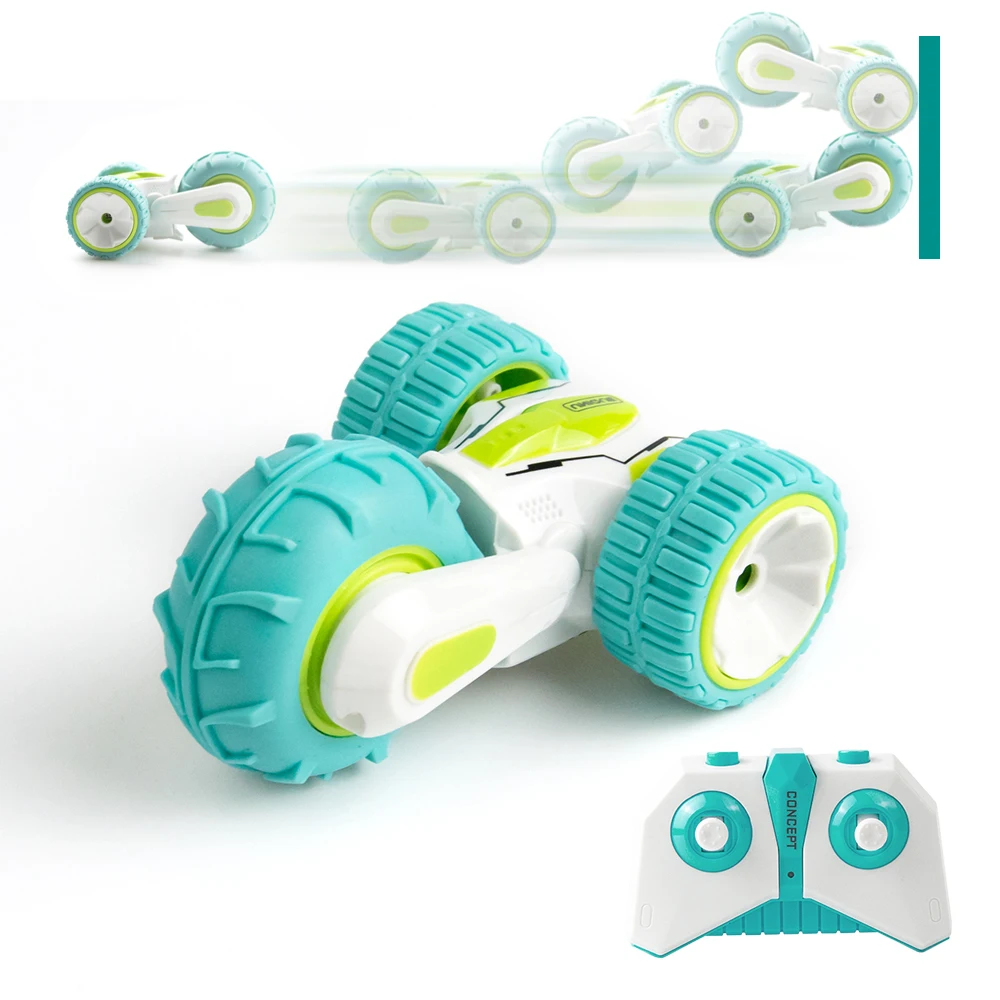 Sinovan Мини RC Автомобиль 2 4G 4CH трюк Дрифт деформация Багги Рок Гусеничный ролл