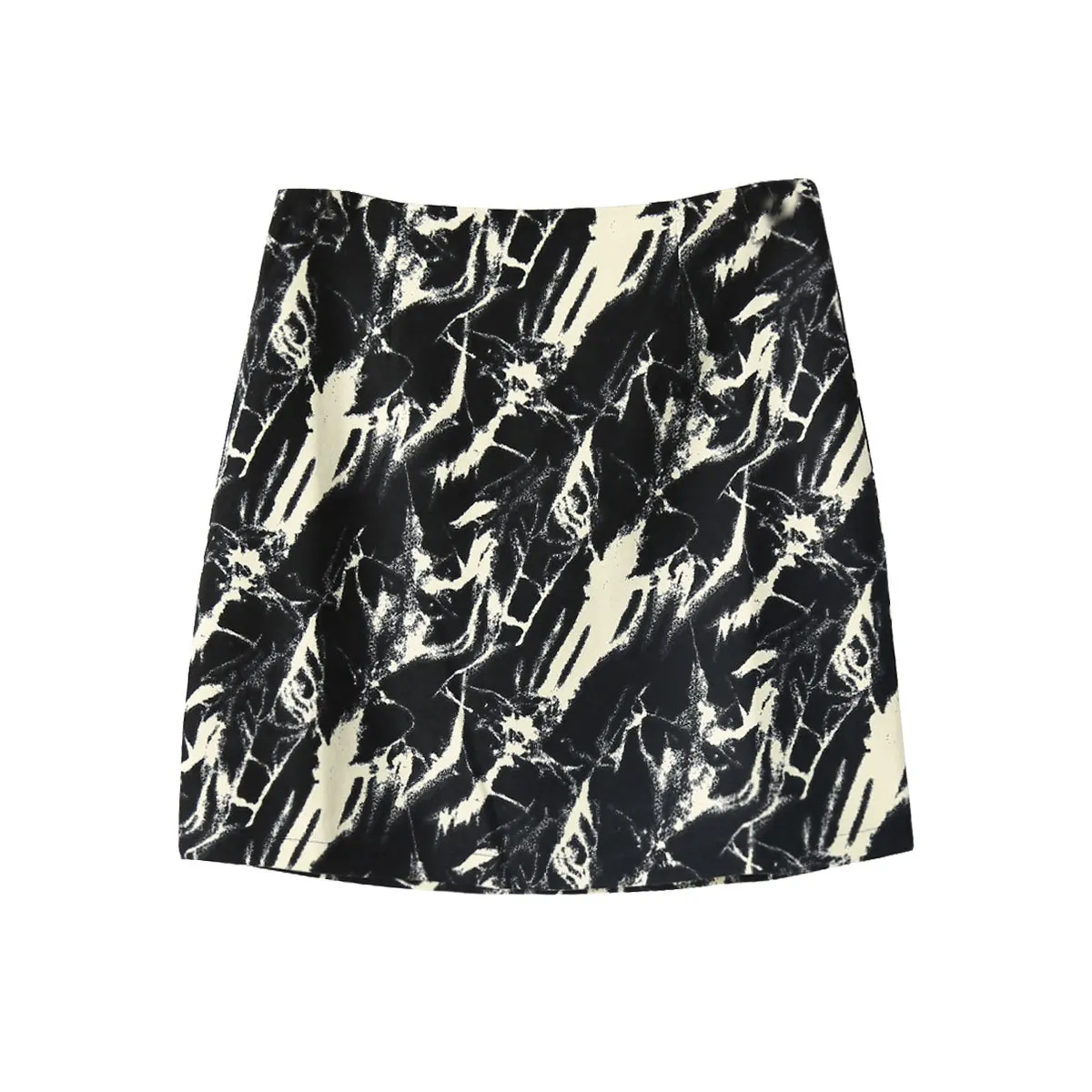 

Tie-dye printing bust skirt to show thin female 2021 new tall waist