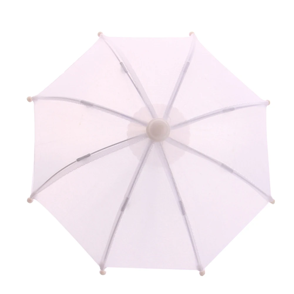

Mini Solid Color Beads Girls Doll Accessories Rain Umbrella Play Pretend Toy Kids Educational Toys Gift