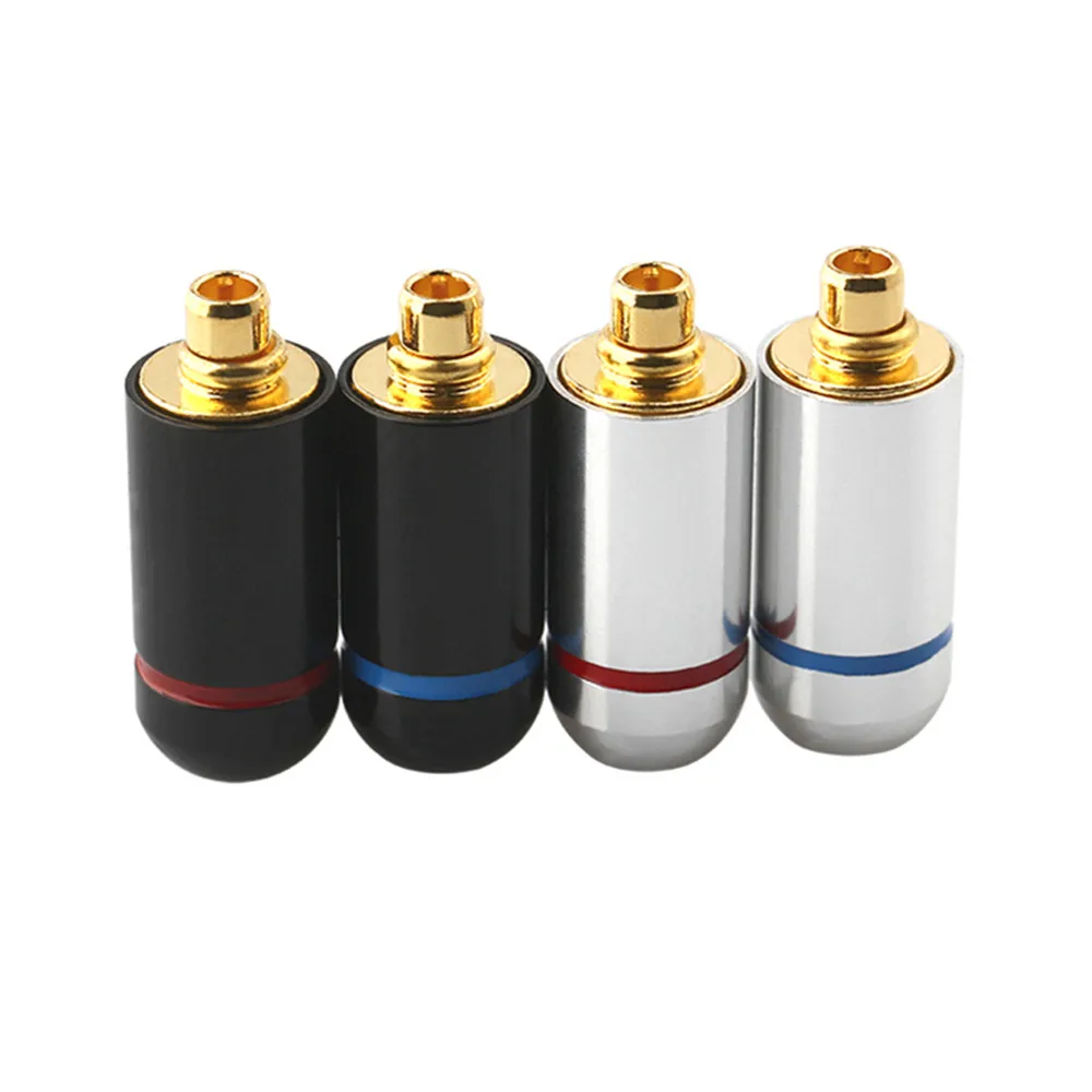 

For MMCX Earphone Pins Audio Connector For MMCX UE900 SE535 SE215 W10 W20 W30 AUX Adapter DIY Welded Gold Plated Plug
