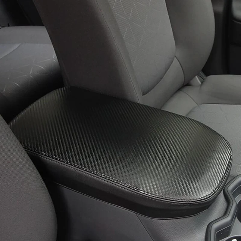 Автомобильный центральный подлокотник-ящик из микроволокна кожаный чехол