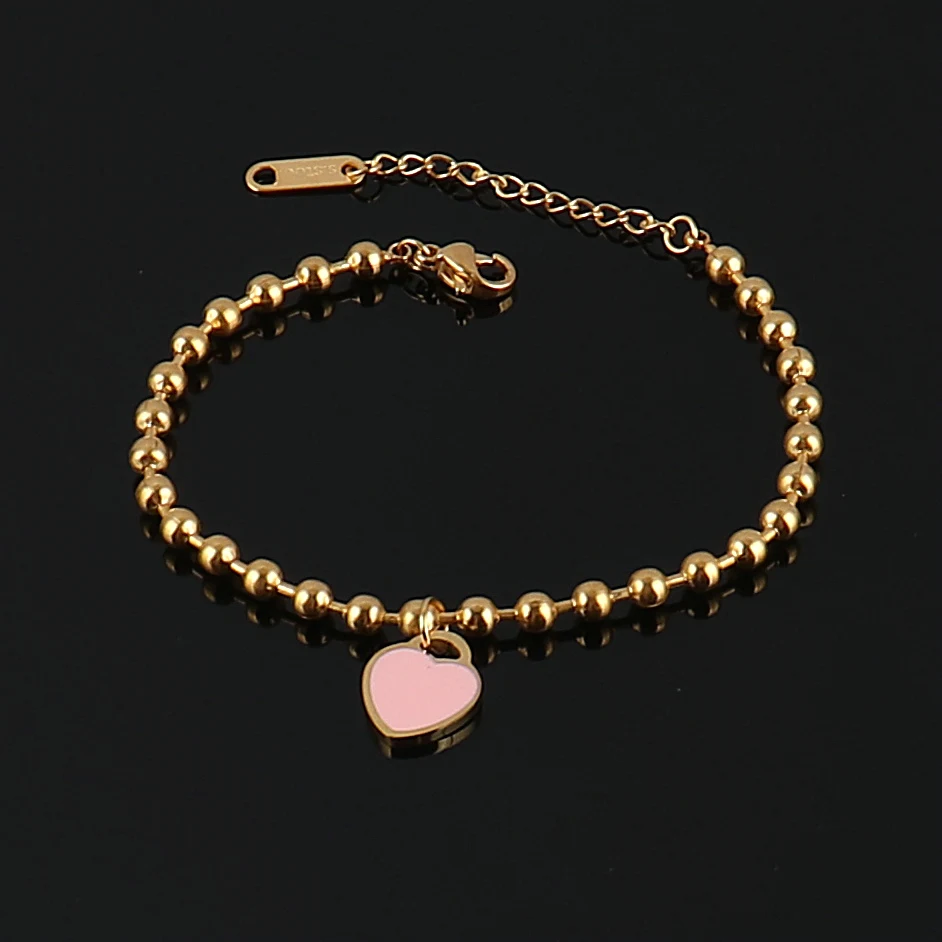 5 шт. подвески в виде сердца из нержавеющей стали