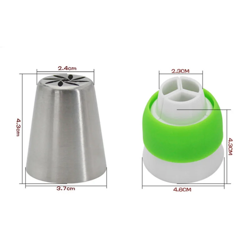 Высококачественные большие быстрое русские насадки для выпечки десертов