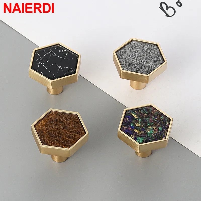 NAIERDI мебельные ручки для шкафов и выдвижных ящиков дверные кухонный шкаф