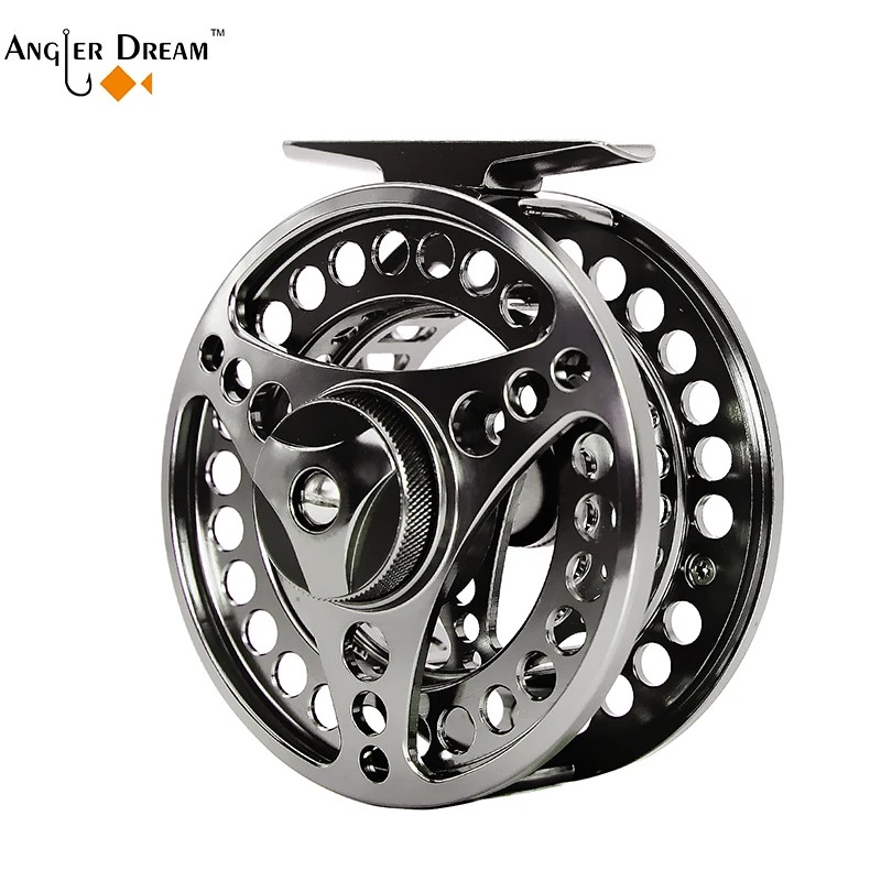 

ANGLER DREAM EX-ALC Fly-fihsing-reel 3/4 5/6 7/8 9/10WT CNC Machined Fly Reel Large Arbor Design Light Weight Fishing Reels