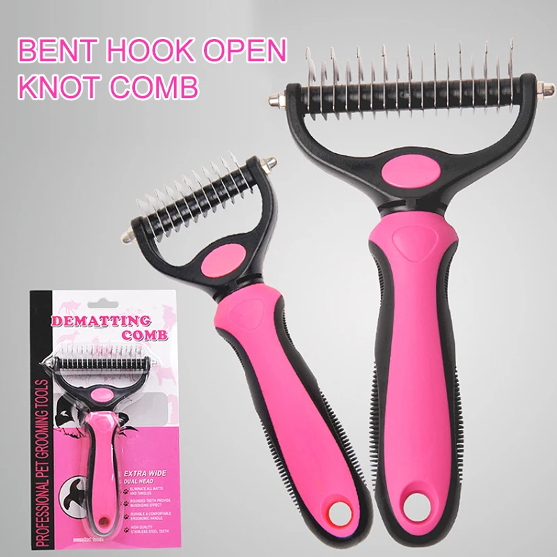 Расческа для удаления волос собак и кошек расческа инструмент шерсти ухода за