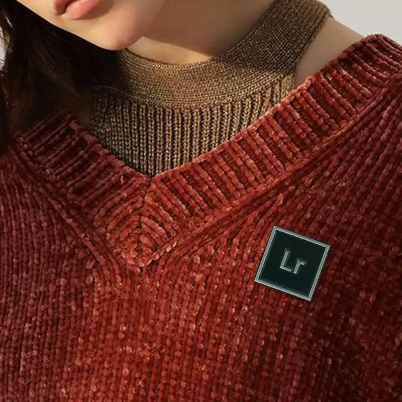 Креативная Мужская брошь на булавке для фотошопа дизайн лацкан мужчин